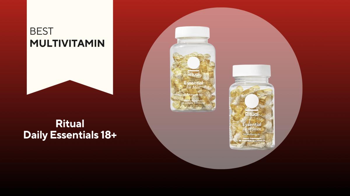 A bottle of ritual 18+men and a bottle of ritual 18+ women our picks for the best multivitamin